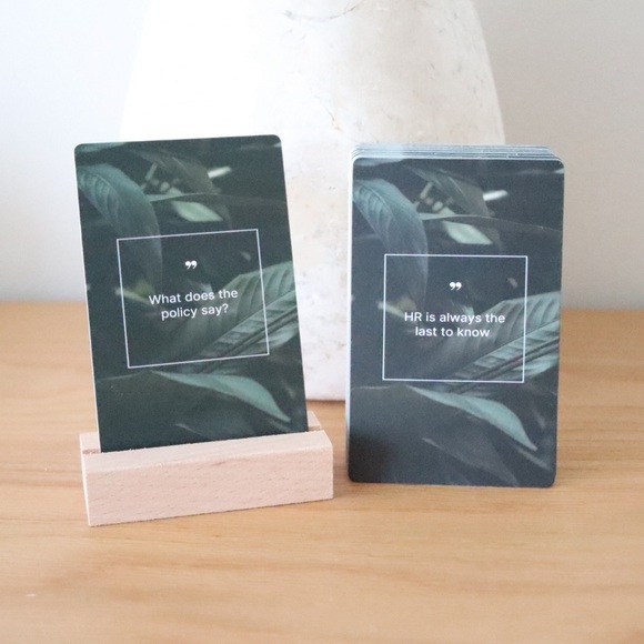 The HR Paperie Other - The HR Paperie Mood Cards I Mood Cards for HR Professionals I Inspirational